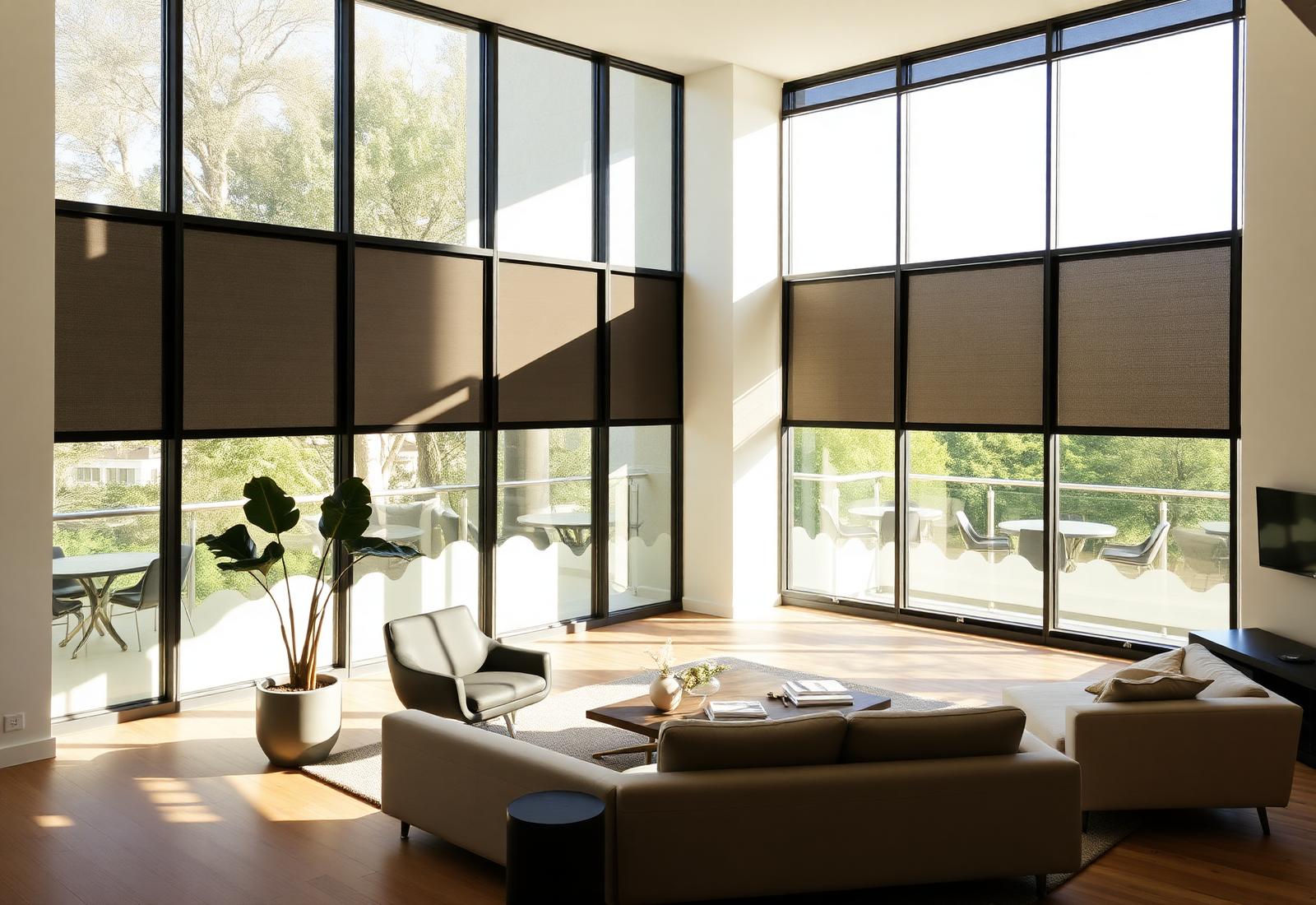 Exemple de site web pour agence immobilière au Maroc : salon lumineux d'un appartement moderne
